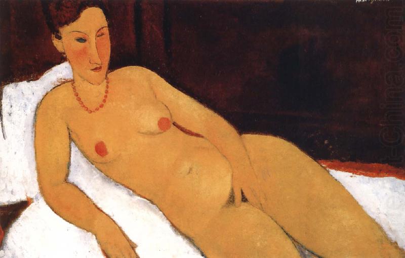 Amedeo Modigliani Nude with necklace china oil painting image